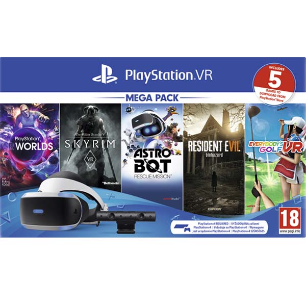 Sony PlayStation VR V2 (Mega Pack) + Sony PlayStation 4 Camera