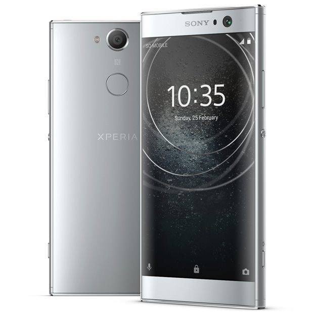 Sony Xperia XA2-H3113, Single SIM | 
 Silver, Třída A +-použité, záruka 12 měsíců