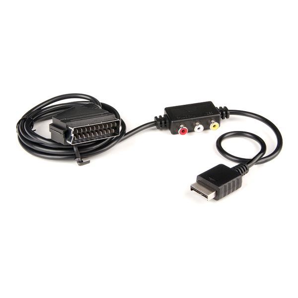Speed-Link TRACS Scart Video & Audio Cable for PS3, black