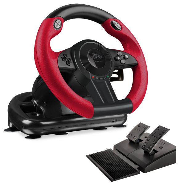 Speedlink Trailblazer Racing Wheel for PS4/Xbox One/PS3/PC, black - OPENBOX (Rozbalený tovar s plnou zárukou)