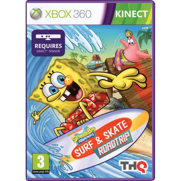 SpongeBob SquarePants: Surf & Skate Roadtrip[XBOX 360]-BAZAR (použité zboží)