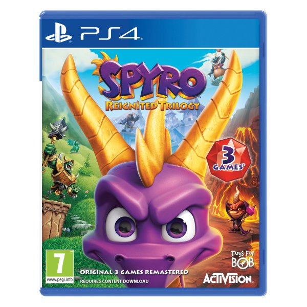Spyro reignited Trilogy[PS4]-BAZAR (použité zboží)