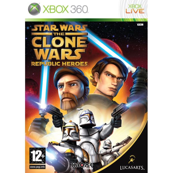 Star Wars The Clone Wars: Republic Heroes [XBOX 360] - BAZAR (použité zboží)