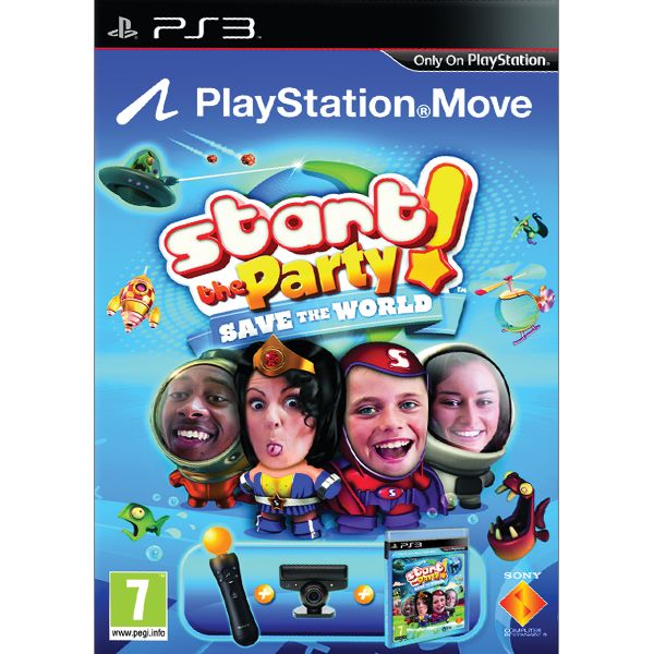 Start the Party! Save the World Sony PlayStation Move Starter Pack