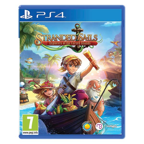 Stranded Sails: Explorers of the Cursed Islands[PS4]-BAZAR (použité zboží)