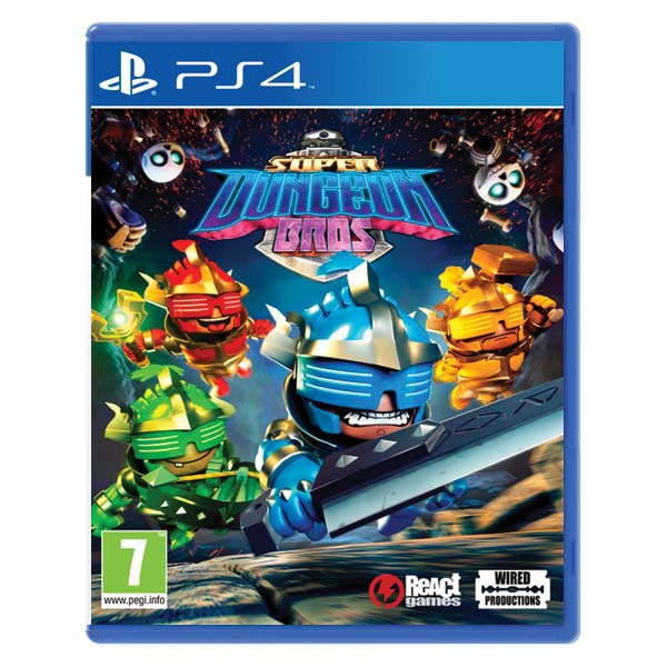 Super Dungeon Bros[PS4]-BAZAR (použité zboží)