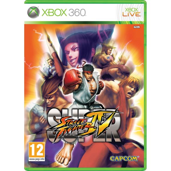 Super Street Fighter 4[XBOX 360]-BAZAR (použité zboží)