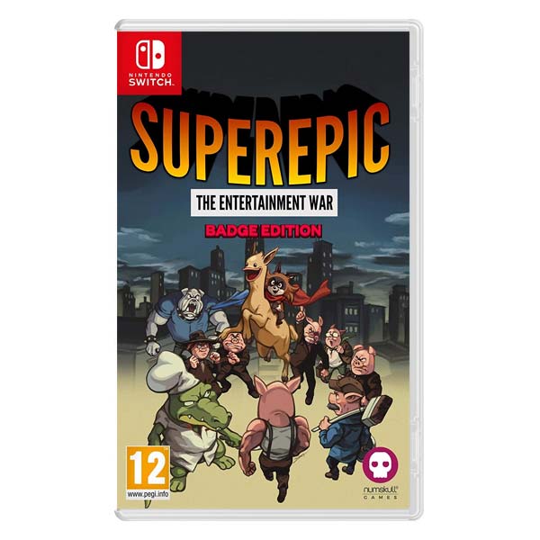 SuperEpic: The Entertainment War (Badge Edition)