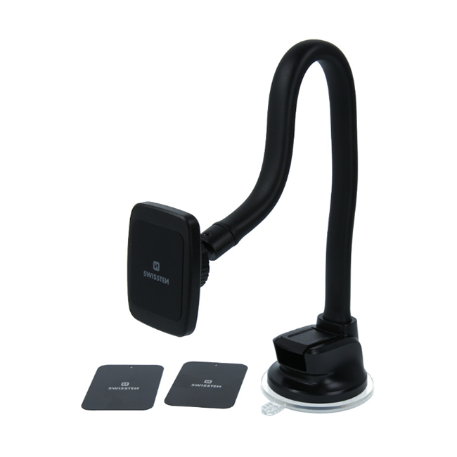 Swissten univerzální magnetický držák pro tablety a telefony S-Grip na palubní desku nebo čelní sklo