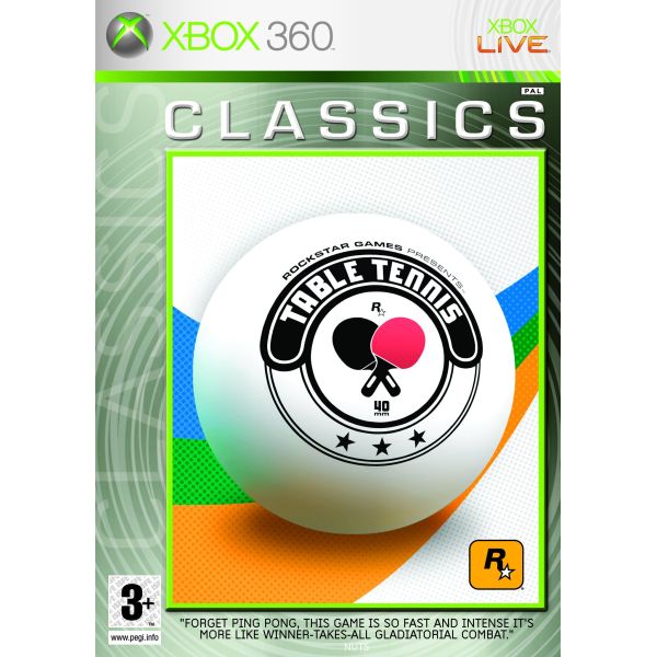 Table Tennis[XBOX 360]-BAZAR (použité zboží)