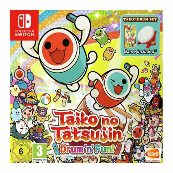 Taiko no Tatsujin: Drum&#39;n&#39;Fun! (Collector &#39;Edition) NSW