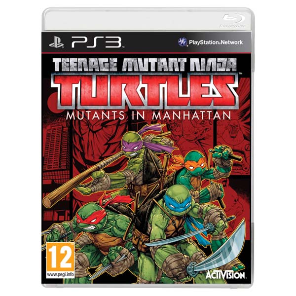 Teenage Mutant Ninja Turtles: Mutants in Manhattan[PS3]-BAZAR (použité zboží)