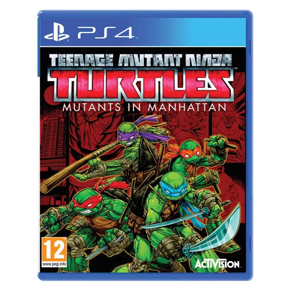 Teenage Mutant Ninja Turtles: Mutants in Manhattan[PS4]-BAZAR (použité zboží)