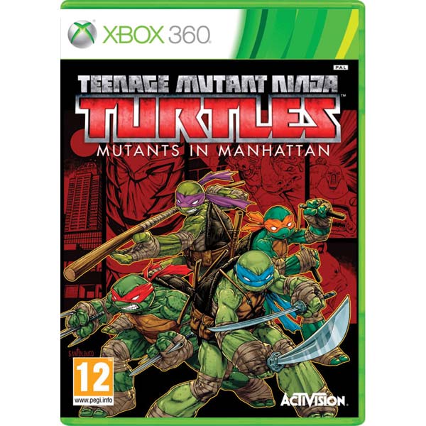 Teenage Mutant Ninja Turtles: Mutants in Manhattan [XBOX 360] - BAZAR (použité zboží)