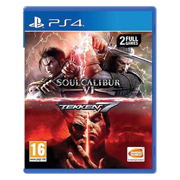 Tekken 7 + SoulCalibur 6[PS4]-BAZAR (použité zboží)