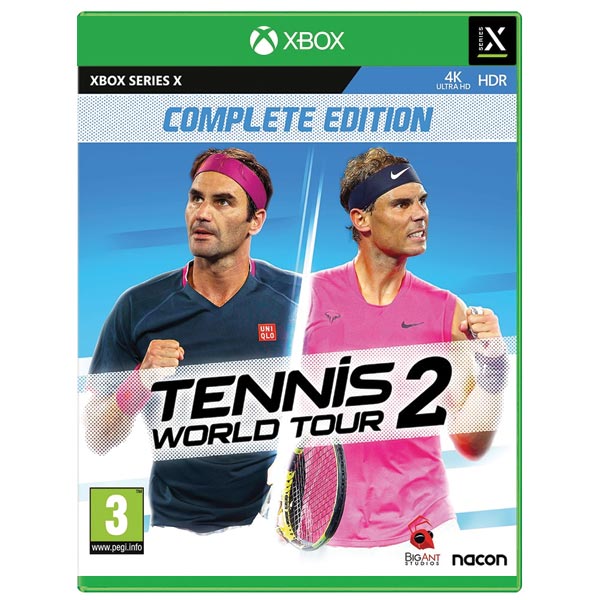 Tennis World Tour 2 (Complete Edition) [XBOX Series X] - BAZAR (použité zboží)