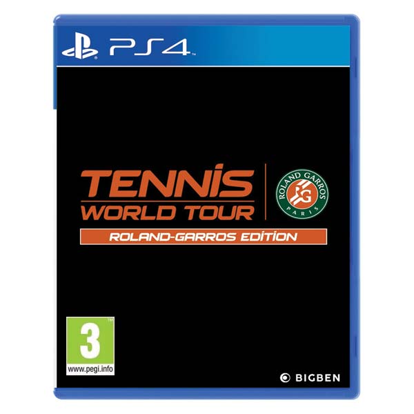 Tennis World Tour (Rolland-Garros Edition) [PS4] - BAZAR (použité zboží)