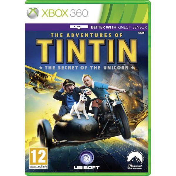 The Adventures of Tintin: The Secret of the Unicorn [XBOX 360] - BAZAR (použité zboží)