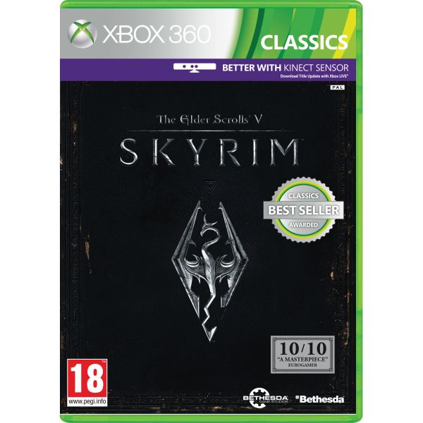 The Elder Scrolls 5: Skyrim-XBOX 360-BAZAR (použité zboží)