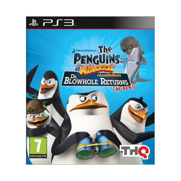 The Penguins of Madagascar: Dr. Blowhole Returns Again! [PS3] - BAZAR (použité zboží)