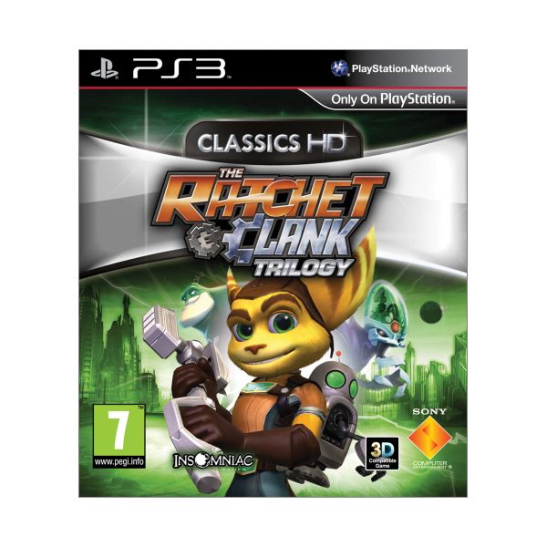 The Ratchet & Clank Trilogy (Classics HD)[PS3]-BAZAR (použité zboží)
