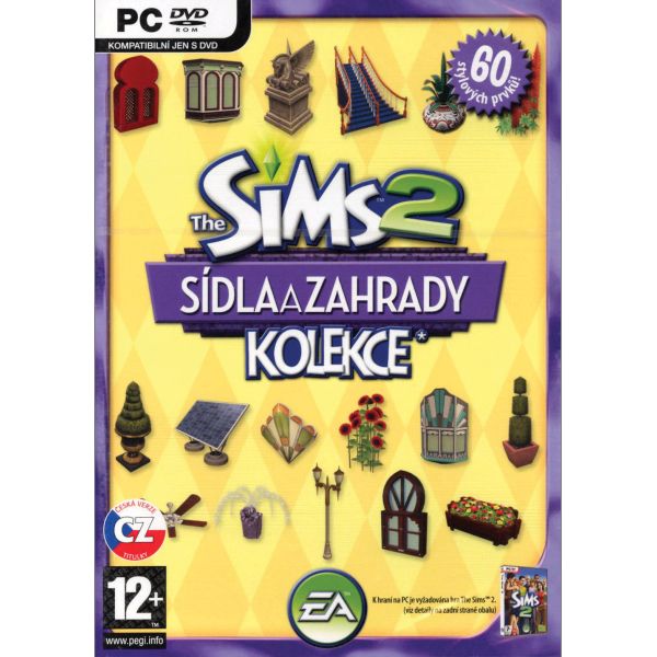 The sims 2 sidla a zahrady