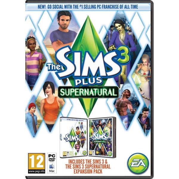 The Sims 3 CZ plus The Sims 3: Obludárium CZ