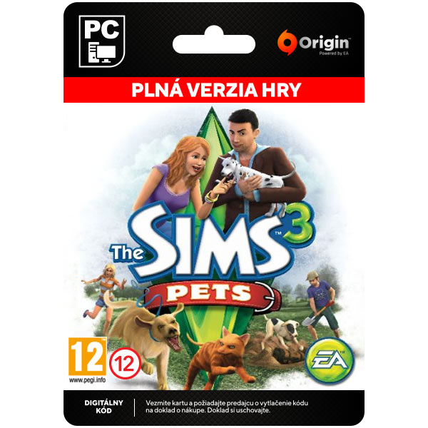 The Sims 3: Domáci mazlíčci CZ [Origin]