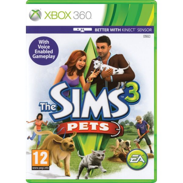The Sims 3: Pets [XBOX 360] - BAZAR (použité zboží)