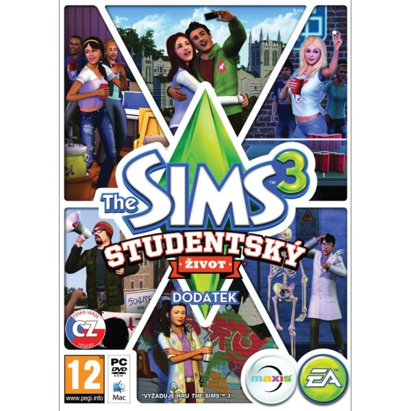 The Sims 3: Studentský život CZ