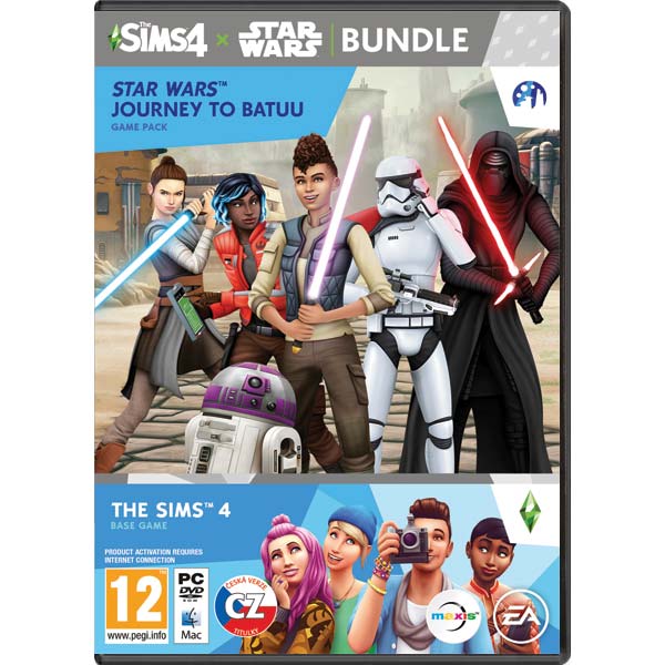 The Sims 4 CZ + The Sims 4 Star Wars: Výprava na Batu CZ