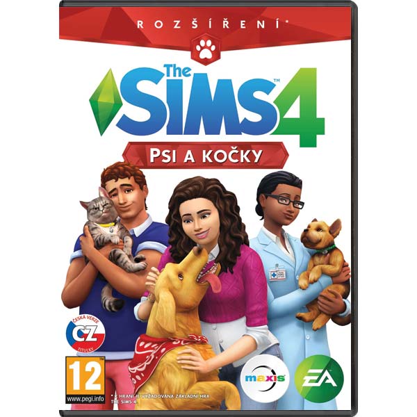 The Sims 4: Psi a kočky CZ PC  CD-key