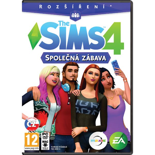 The Sims 4: Společná zábava CZ PC CD-key