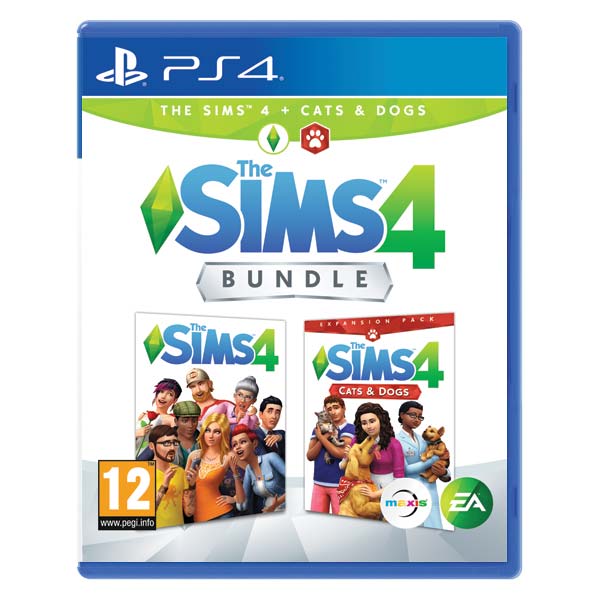 The Sims 4 + The Sims 4: Psi a Kočky[PS4]-BAZAR (použité zboží)