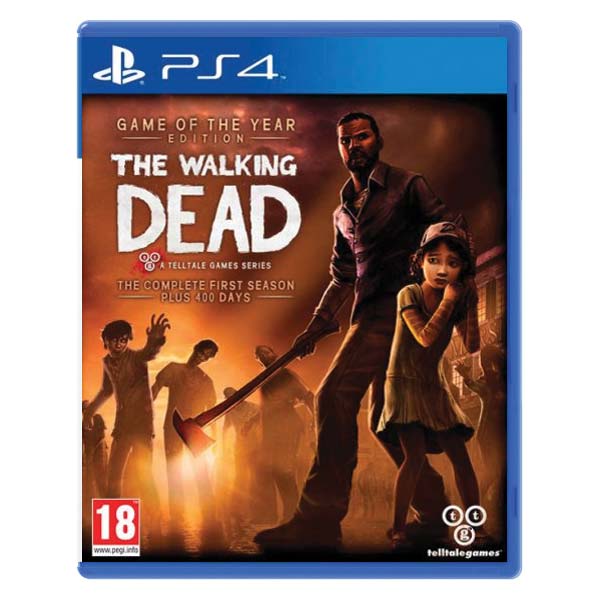 The Walking Dead: The Complete First Season (Game of the Year Edition)[PS4]-BAZAR (použité zboží)