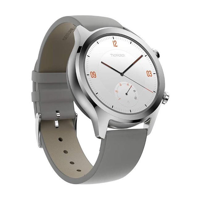 TicWatch C2, Platinum Silver-Smart hodinky