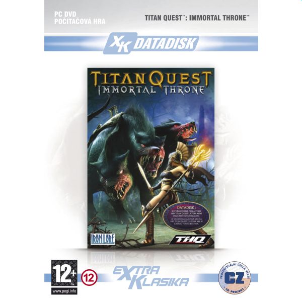 Titan Quest CZ: Immortal Throne (datadisk)