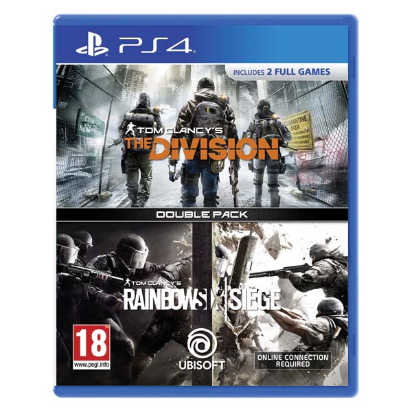 Tom Clancys Rainbow Six: Siege + Tom Clancys The Division CZ (Double Pack) PS4