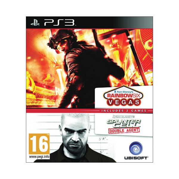 Tom Clancys Rainbow Six: Vegas + Splinter Cell: Double Agent[PS3]-BAZAR (použité zboží)