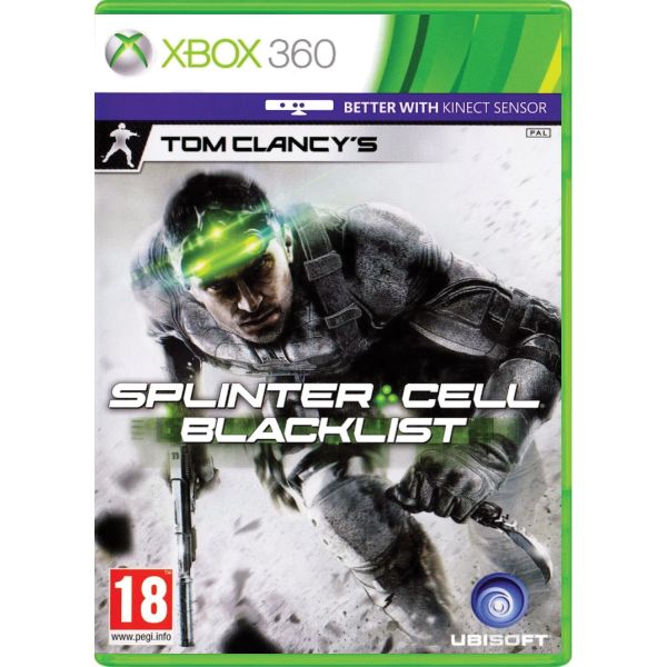 Splinter Cell: Blacklist CZ[XBOX 360]-BAZAR (použité zboží)