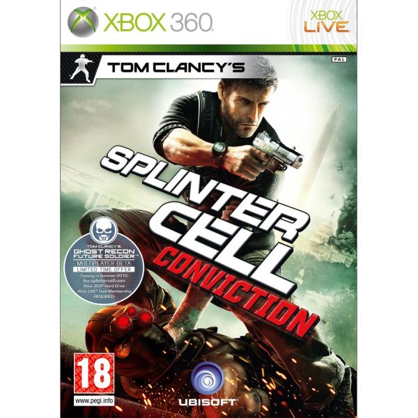 Splinter Cell: Conviction[XBOX 360]-BAZAR (použité zboží)