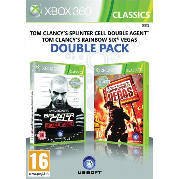 Splinter Cell: Double Agent + Tom Clancys Rainbow Six: Vegas[XBOX 360]-BAZAR (použité zboží)