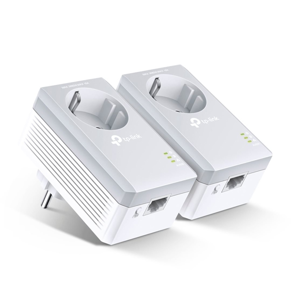 TP-Link TL-PA4010P 600Mbps Powerline Starter Kit, white TP-Link TL-PA4010P 600Mbps Powerline Starter Kit, white