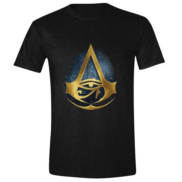 Tričko Assassins Creed Origins Hyroglyphics Logo SX