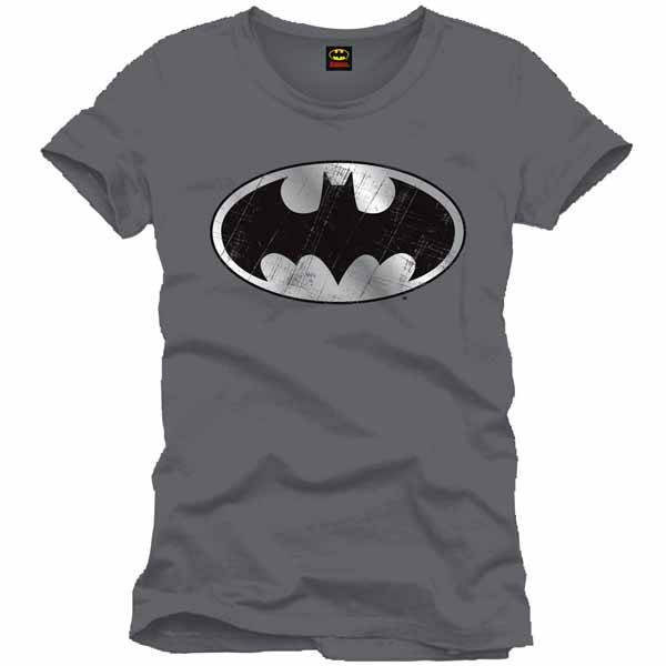Tričko Batman Silver Logo S