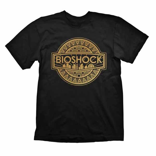 Tričko Bioshock Golden Logo L