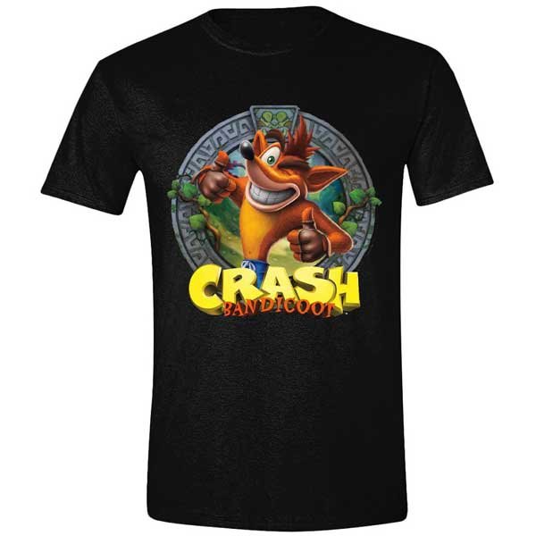 Tričko Crash Bandicoot-Logo S
