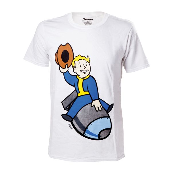 Tričko Fallout 4: Vault Boy Bomber M