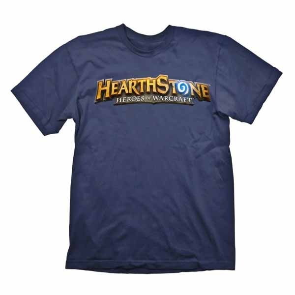 Tričko Hearthstone Logo Navy XXL