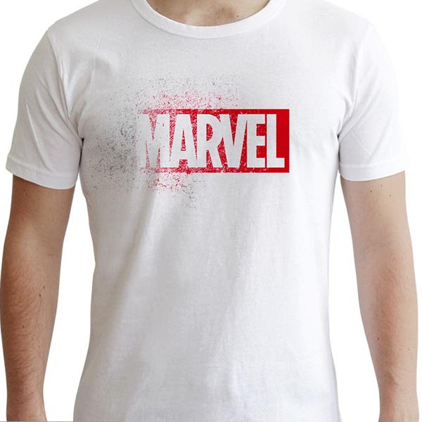 Tričko Marvel Comics Logo L